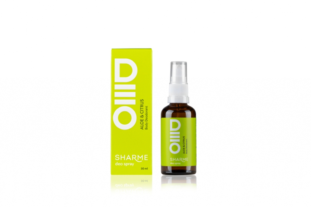 SHARME DEO SPRAY Body Deodorant Aloe & Citrus/ Дезодорант «Алое & цитрус»